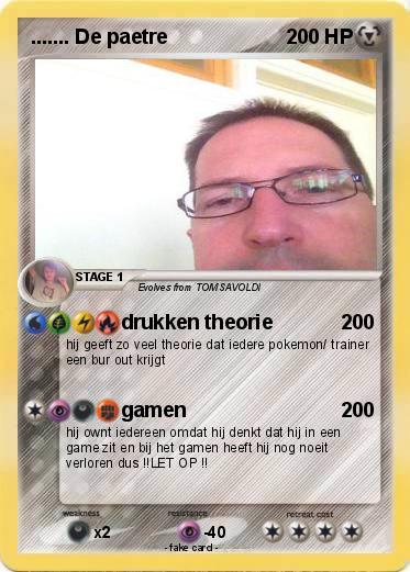 Pokemon ....... De paetre