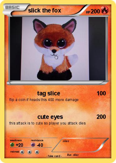 Pokemon slick the fox