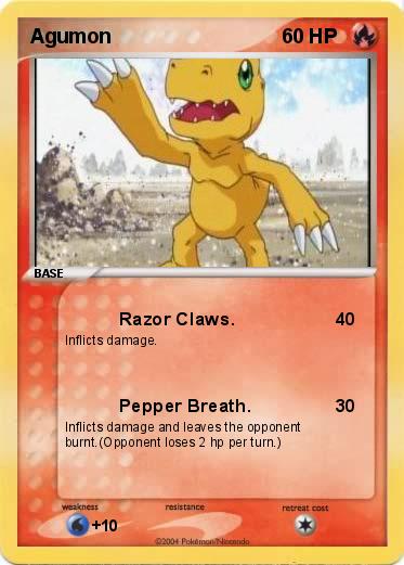 Pokemon Agumon