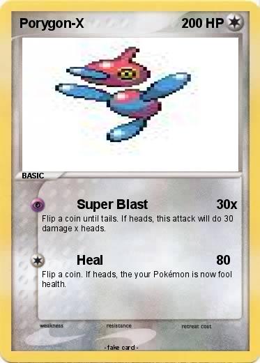 Pokemon Porygon-X