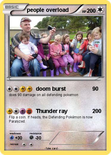 Pokemon people overload