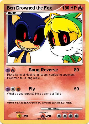 Pokemon Ben Drowned the Fox