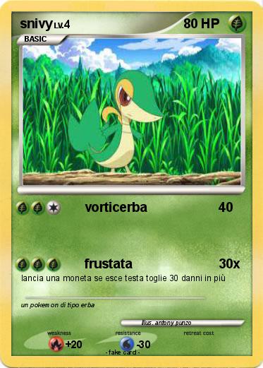 Pokemon snivy