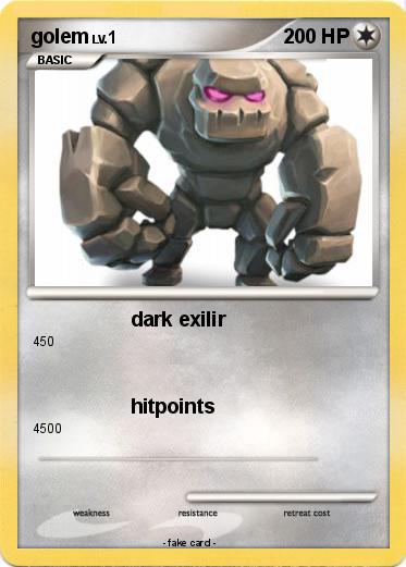 Pokemon golem