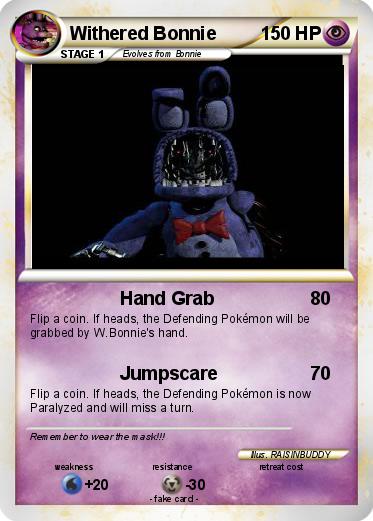 Pokemon Withered Bonnie