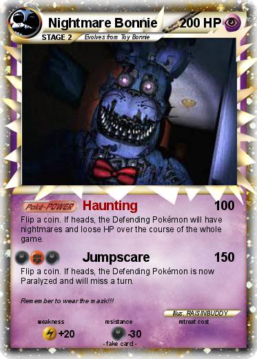 Pokemon Nightmare Bonnie