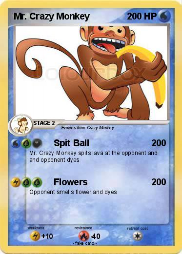 Pokemon Mr. Crazy Monkey