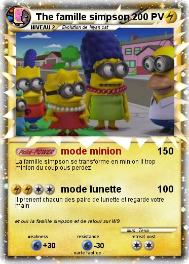 Pokemon The famille simpson