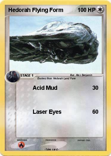 Pokemon Hedorah Flying Form