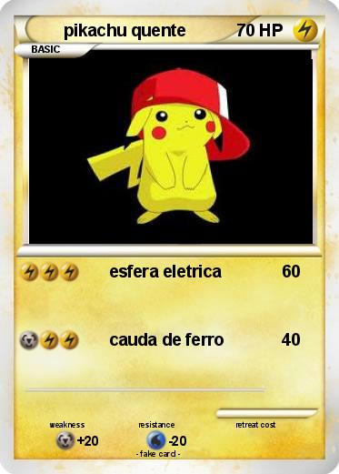 Pokemon pikachu quente