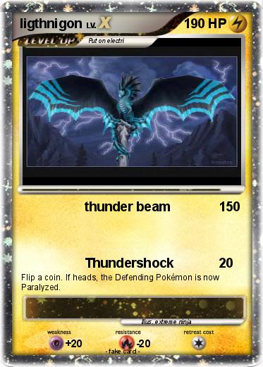 Pokemon ligthnigon