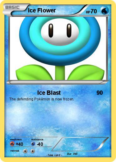 Pokemon Ice Flower