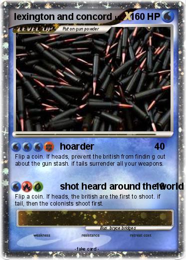 Pokemon lexington and concord