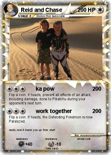 Pokemon Reid and Chase