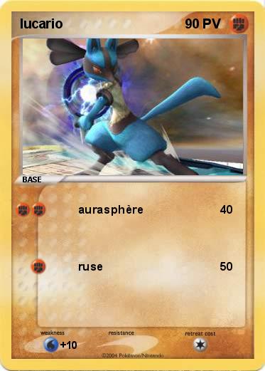Pokemon lucario