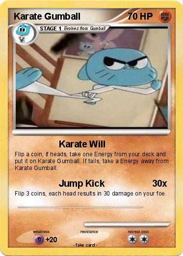 Pokemon Karate Gumball