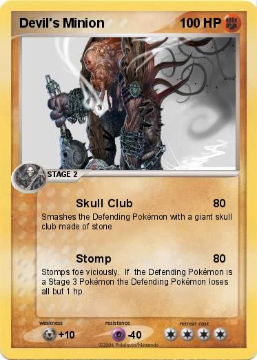 Pokemon Devil's Minion