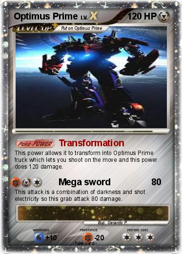 Pokemon Optimus Prime
