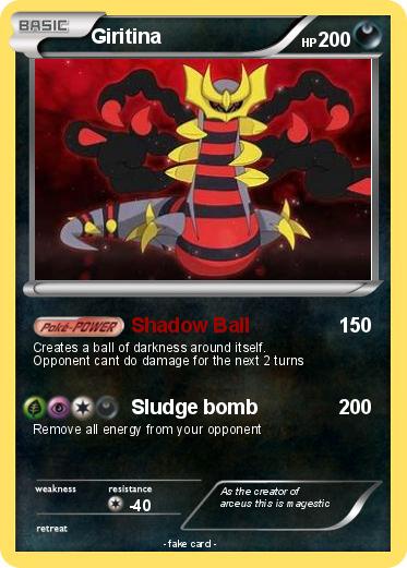 Pokemon Giritina