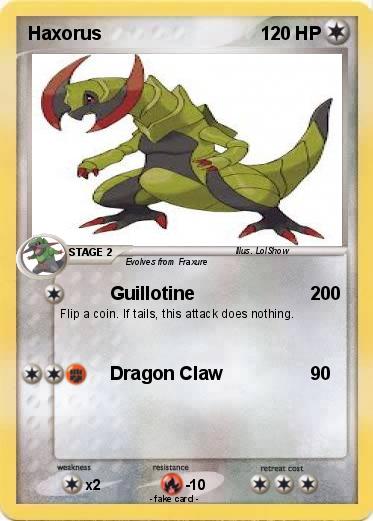 Pokemon Haxorus