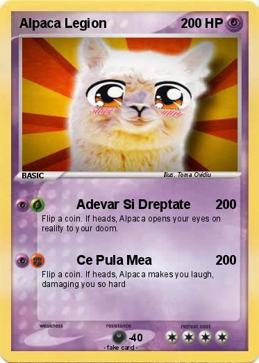 Pokemon Alpaca Legion