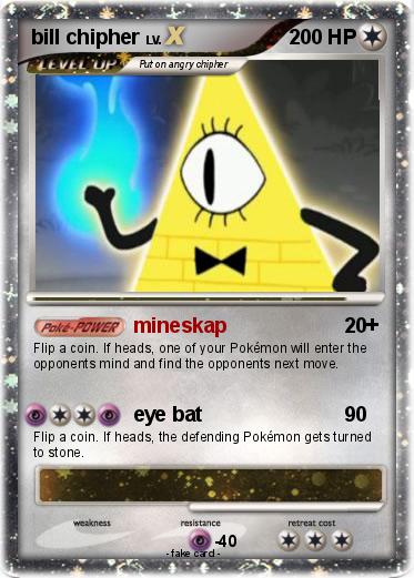 Pokemon bill chipher