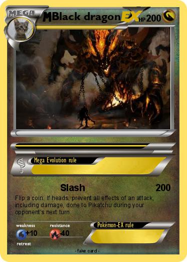 Pokemon Black dragon