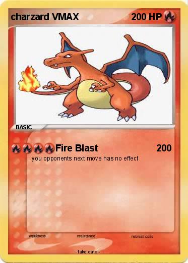 Pokemon charzard VMAX