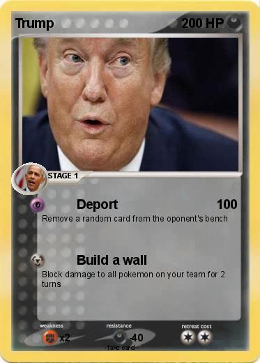Pokemon Trump