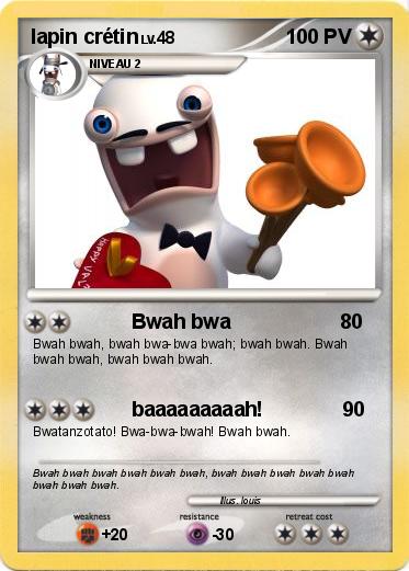 Pokemon lapin crétin