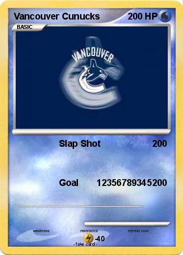 Pokemon Vancouver Cunucks