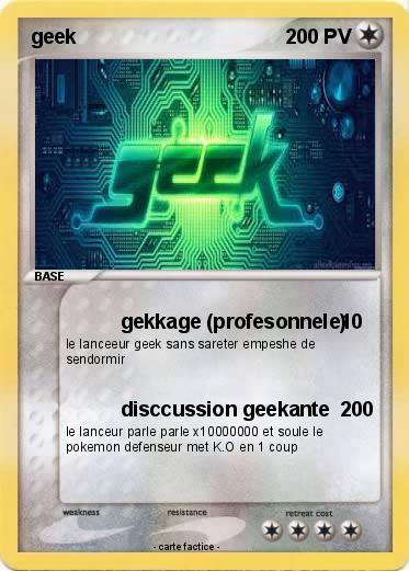 Pokemon geek