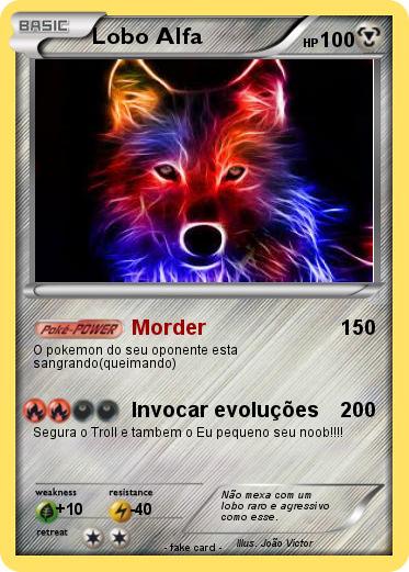Pokemon Lobo Alfa