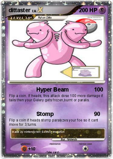 Pokemon dittaster