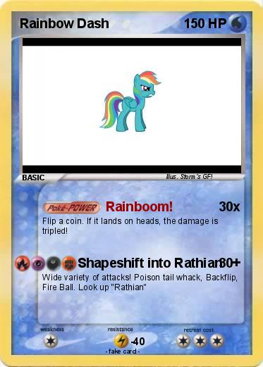 Pokemon Rainbow Dash