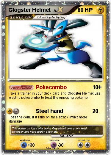 Pokemon Glogster Helmet