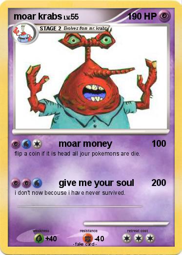 Pokemon moar krabs
