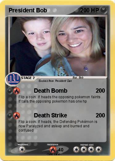 Pokemon President Bob