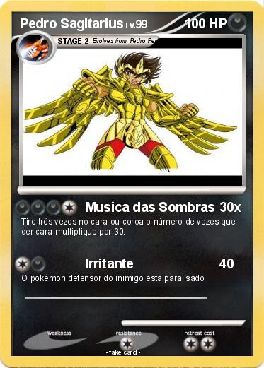 Pokemon Pedro Sagitarius