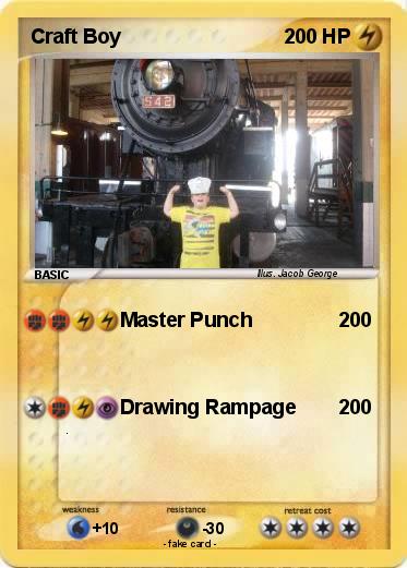 Pokemon Craft Boy