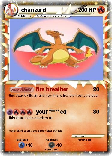 Pokemon charizard