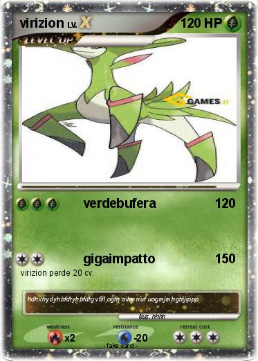 Pokemon virizion