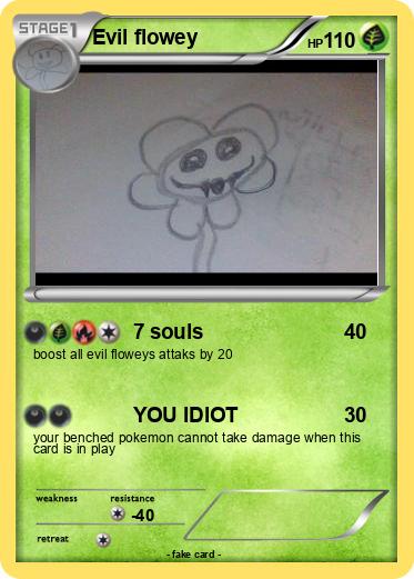 Pokemon Evil flowey