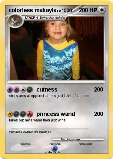 Pokemon colorless makayla