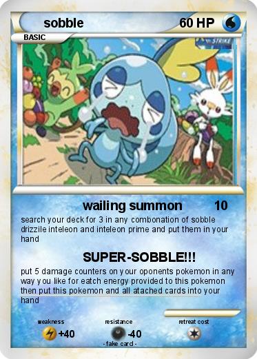 Pokemon sobble
