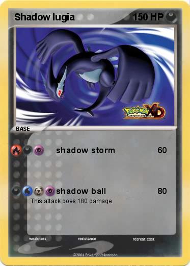 Pokemon Shadow lugia