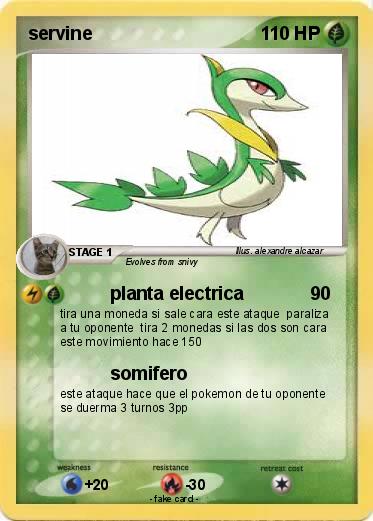 Pokemon servine