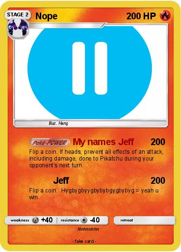 Pokemon Nope