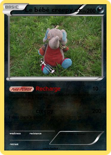 Pokemon Le bébé creepy ex
