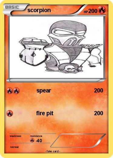 Pokemon scorpion